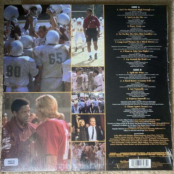 Vinyl Media Remember The Titans Soundtrack Lp Exclusive Colored Vinyl Caramel Sealed Poshmark